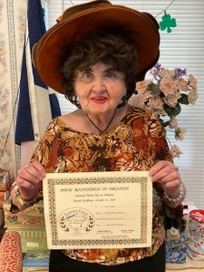 Kitty Sangster – Second Honorable Mention Sybil Nash Abrams Contest