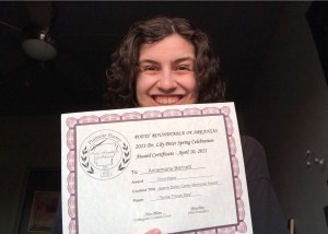 Annnemarie Bennet - JDC 3rd place