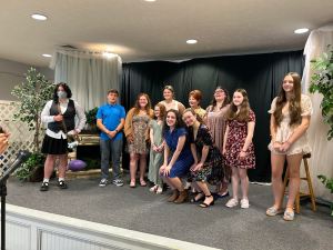 2023 Student Winners and Poet Laureate Suzanne Underwood Rhodes