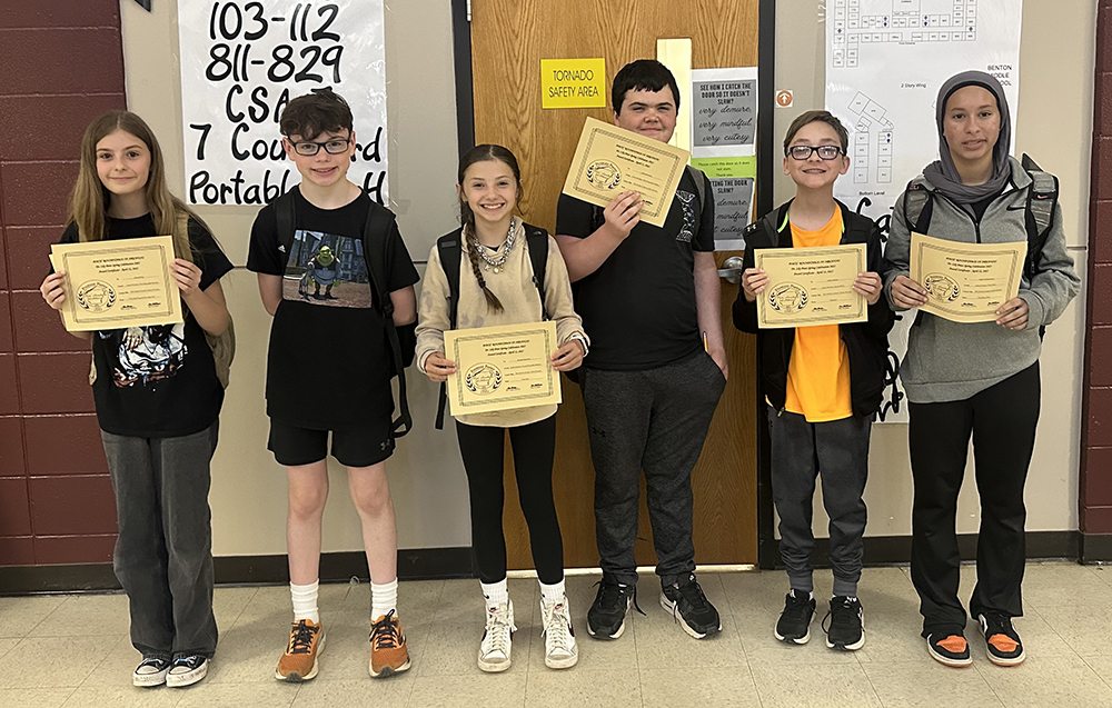 Benton Middle School PRA Student Contest 2025